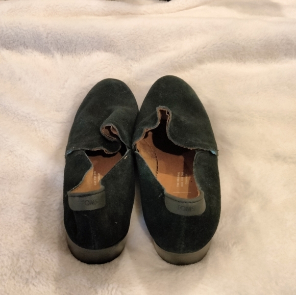 TOMS Shaye Slip On Suede Shoetie - Picture 4 of 8